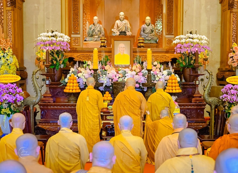 TP.HCM: Trang nghiêm tưởng niệm 13 năm ngày viên tịch Trưởng lão Hòa thượng Thích Từ Nhơn