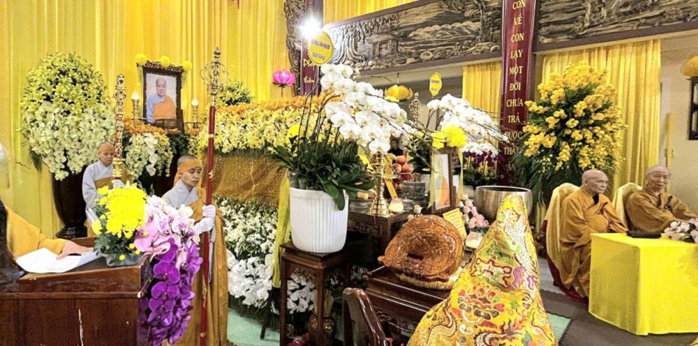 Thư cảm tạ tang lễ cố Ni trưởng Thích Nữ Mỹ Nguyên