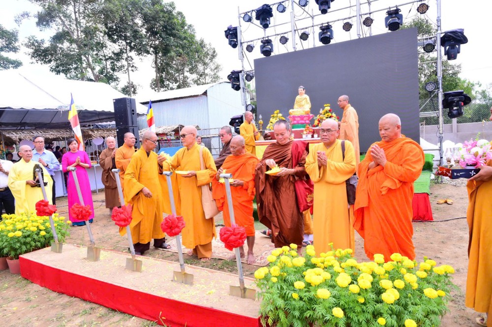 Vĩnh Long: Lễ Khởi công xây dựng Niệm Phật đường Bình An