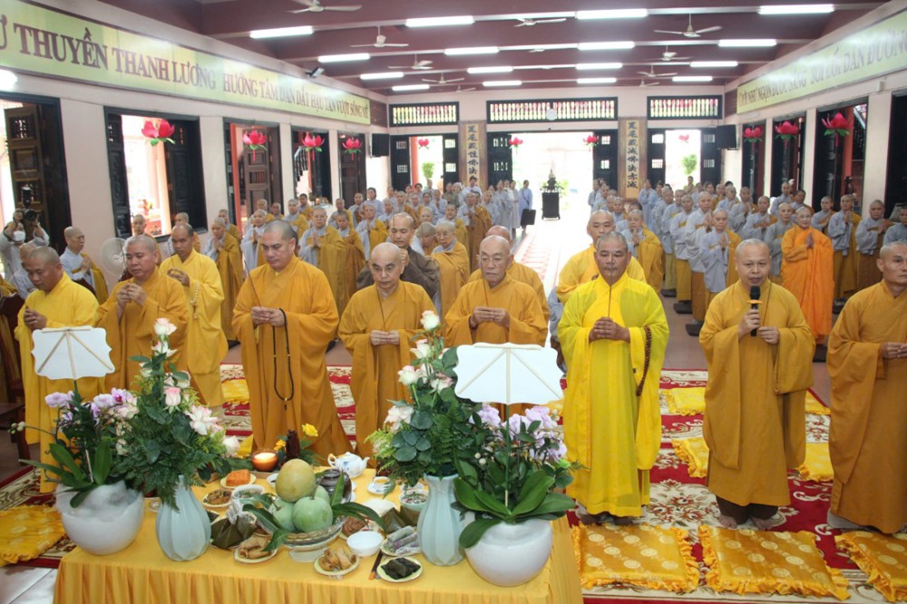 Đồng Nai: Chùa Quang Minh trang nghiêm tổ chức Lễ húy nhật lần thứ 19 cố Ni trưởng Thích Nữ Hồng Chí