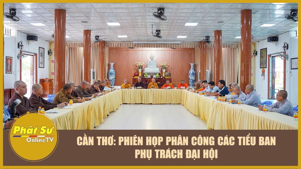 [Video] Cần Thơ: Phiên họp phân công các tiểu ban phụ trách Đại hội
