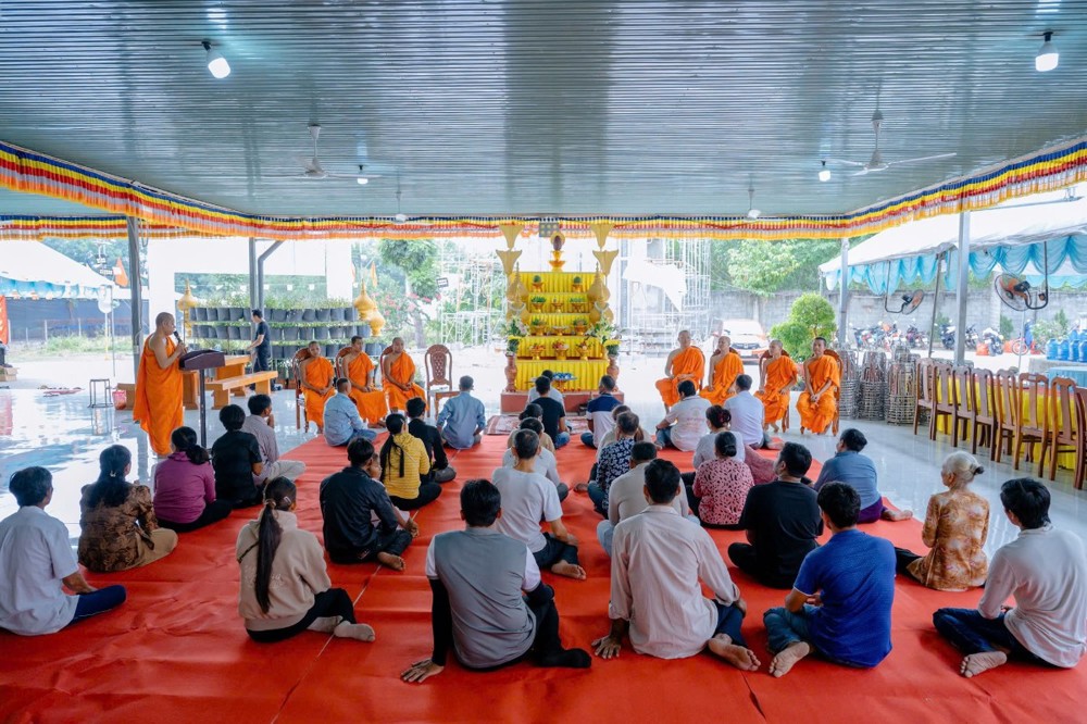 TP.HCM: Chùa Tông Kim Quang làm lễ đón chư thiên năm mới Tết Chôl Chnăm Thmây