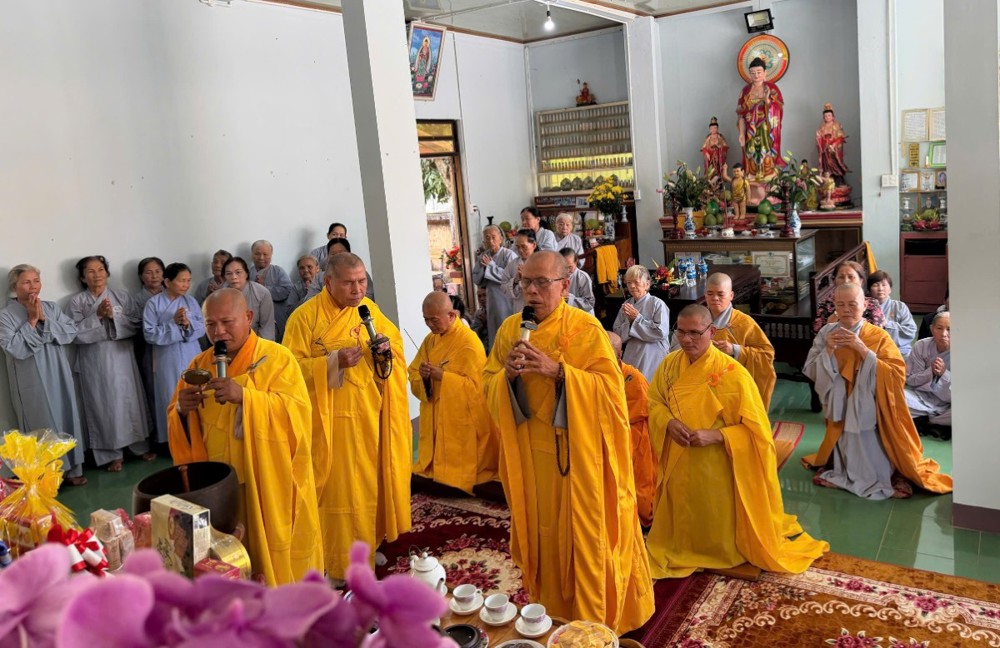 Quảng Ngãi: Trang nghiêm Lễ tưởng niệm húy kỵ Tổ sư Tổ đình Đông Sơn