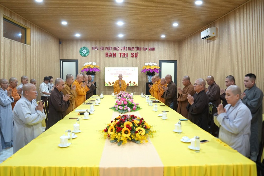 Tây Ninh: Hoàn tất công tác chuẩn bị Đại hội đại biểu Phật giáo tỉnh lần thứ I