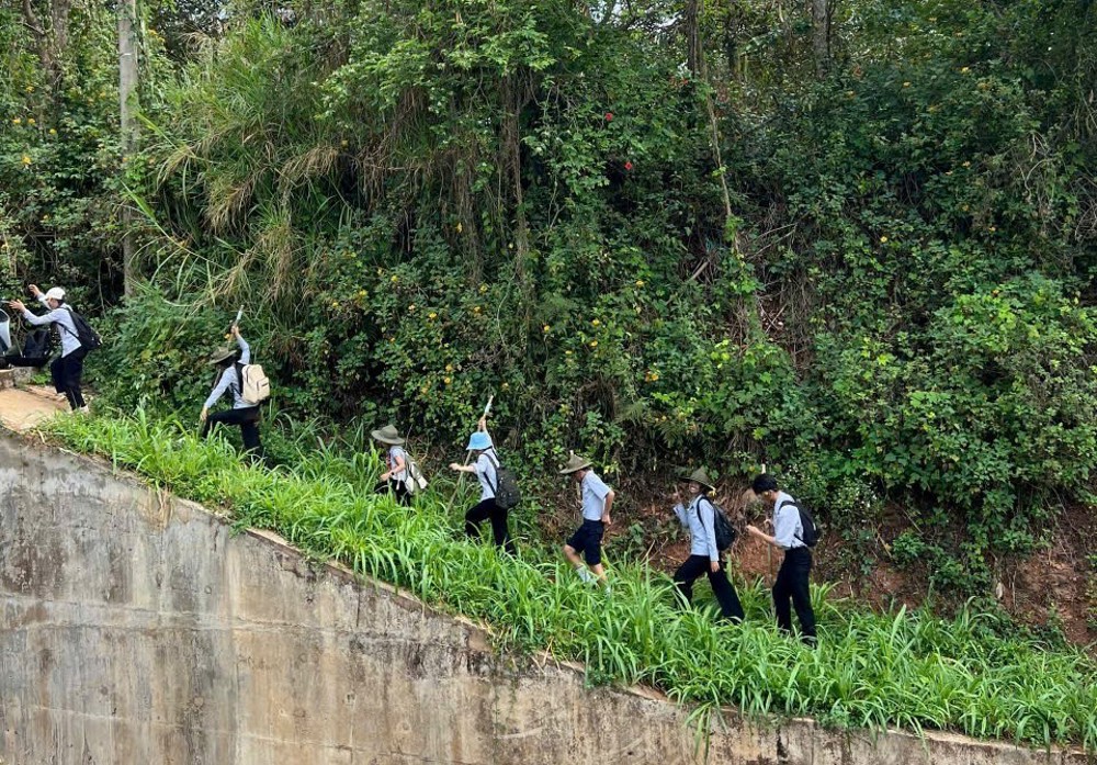 Đắk Lắk: Gia đình Phật tử chùa Linh Thứu tổ chức sinh hoạt dã ngoại