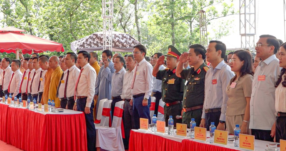 Hà Tĩnh: Linh thiêng Đại lễ Giỗ Quốc Tổ Hùng Vương tại di tích chùa Đại Hùng – Kinh đô Ngàn Hống