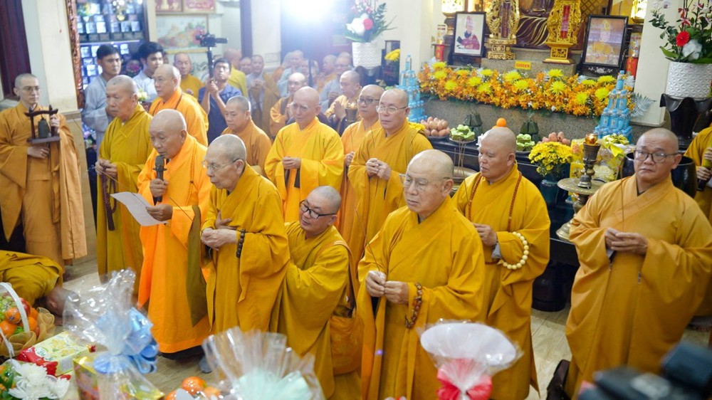 TP.HCM: Chùa Giác Tánh trang nghiêm tổ chức lễ Húy kỵ lần thứ 3 cố Thức-xoa-Ma-na Thích Nữ Huệ Thiện