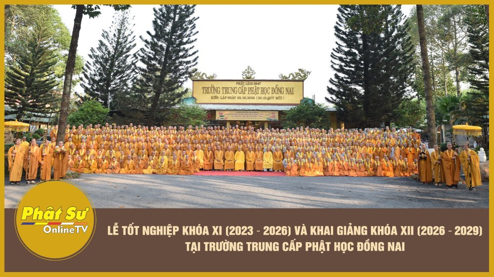 [Video] Lễ tốt nghiệp khóa XI (2023-2026) và khai giảng khóa XII (2026-2029) tại Trường TCPH Đồng Nai
