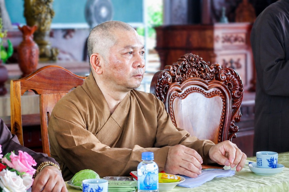 Lâm Đồng: Thượng tọa Thích Đạt Ma Khế Định đảm nhiệm Trưởng ban Đại diện Phật giáo liên xã Hàm Tân