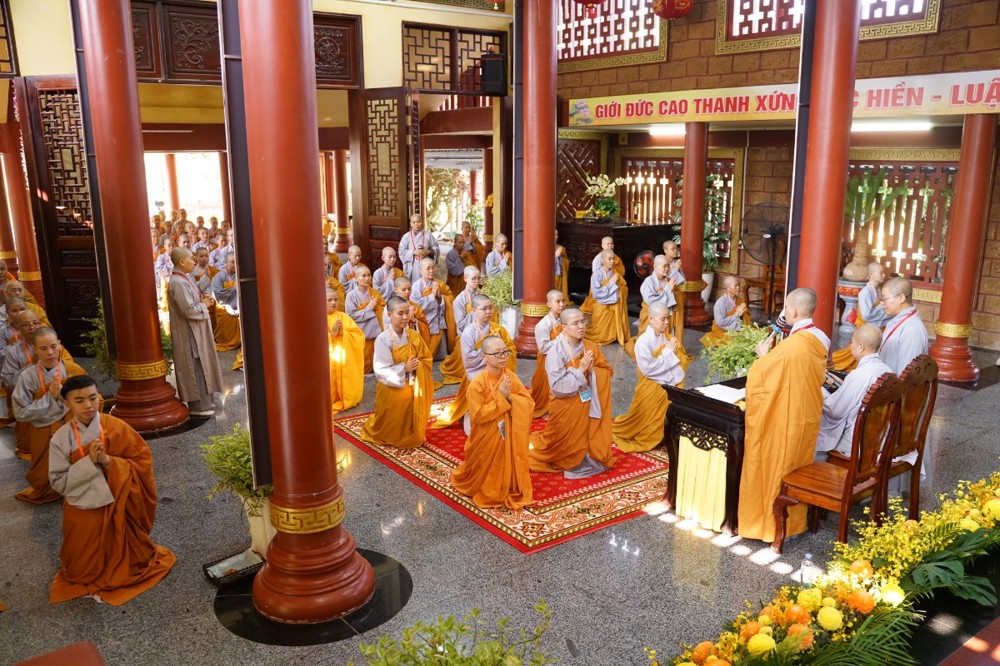 An Giang: Giới trường Ni Đại giới đàn Phi Lai – Chí Thiền tổ chức Học giới già nạn và chung khảo kỳ thi vấn đáp