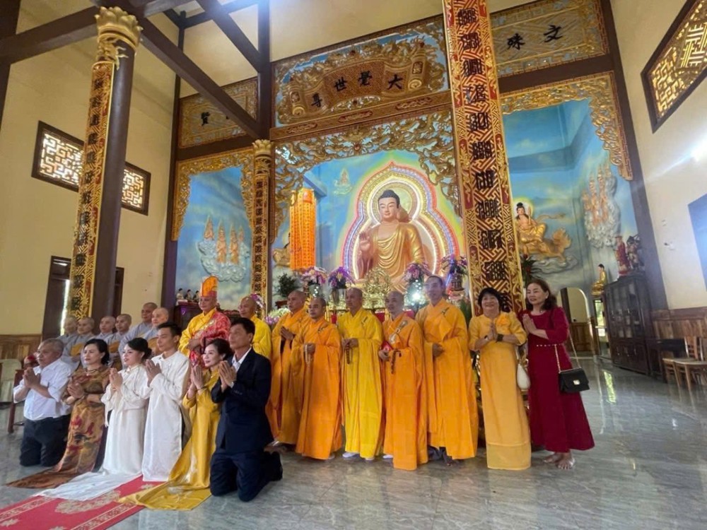 Đắk Lắk: Trang nghiêm Lễ hằng thuận tại chùa Linh Thứu