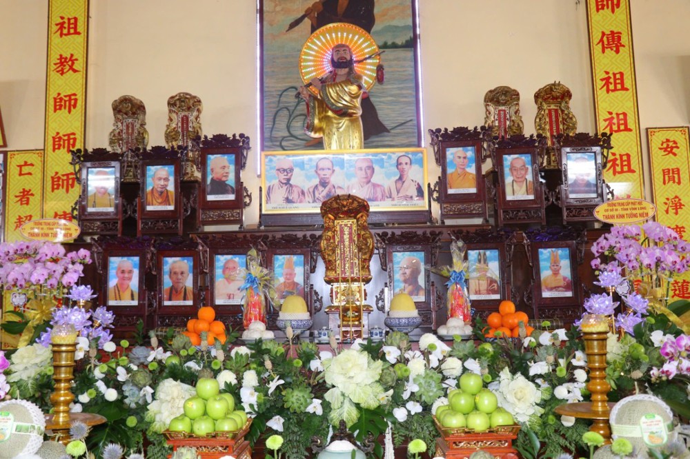 Vĩnh Long: Trang nghiêm Lễ Húy kỵ Cố Hòa thượng Thích Vĩnh Thiệu – Nguyên trụ trì tiền nhiệm chùa Viên Minh