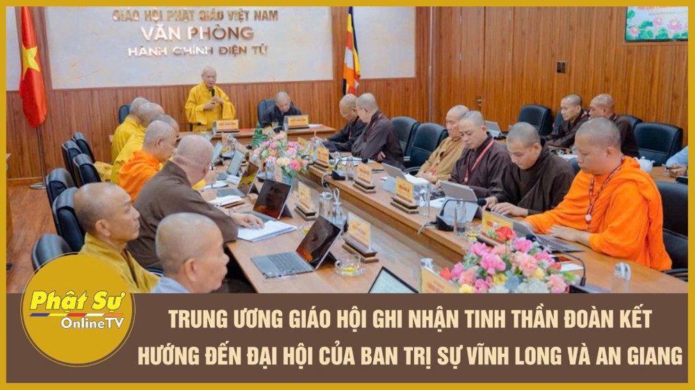 [Video] Trung ương Giáo hội ghi nhận tinh thần đoàn kết hướng đến Đại hội của Ban Trị sự Vĩnh Long và An Giang