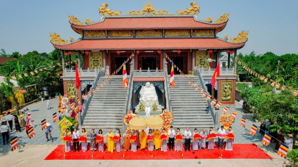 Quảng Trị: Khánh thành chùa Chánh Giác sau 6 năm xây dựng