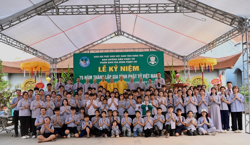Hưng Yên: Lễ kỷ niệm 75 năm thành lập Gia đình Phật tử Việt Nam(1951 - 2026).