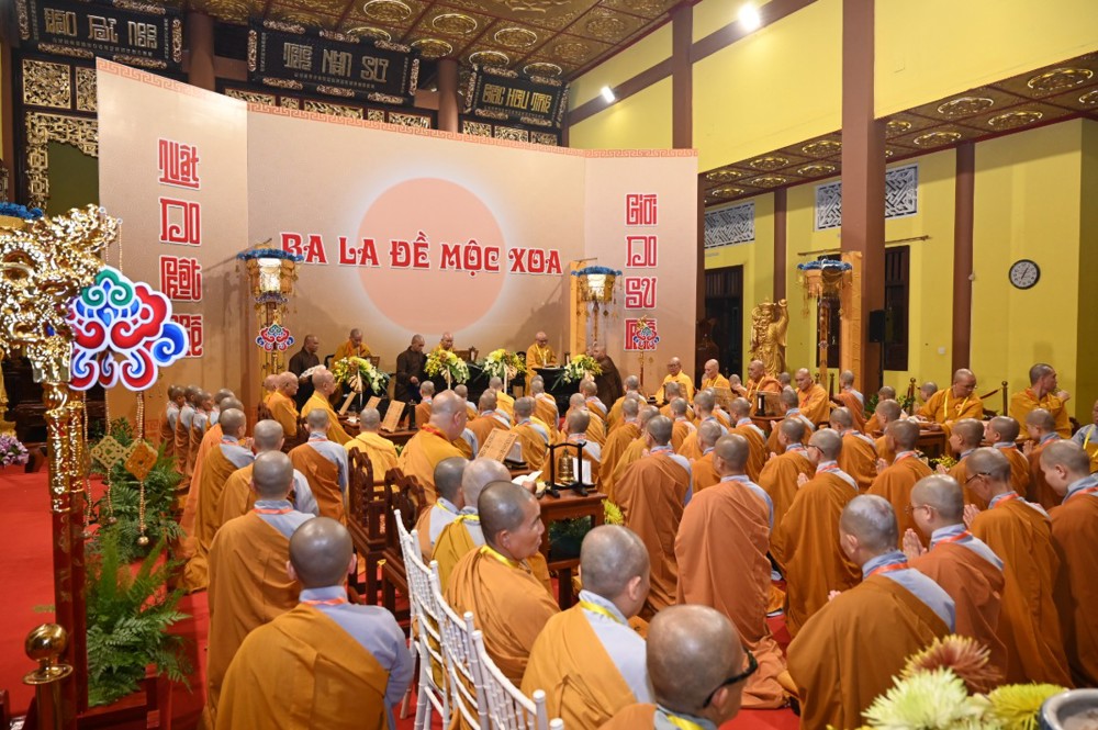 An Giang: Giới tử Ni Đại giới đàn Phi Lai – Chí Thiền chí thành thỉnh cầu Đại Tăng thọ lãnh giáo pháp