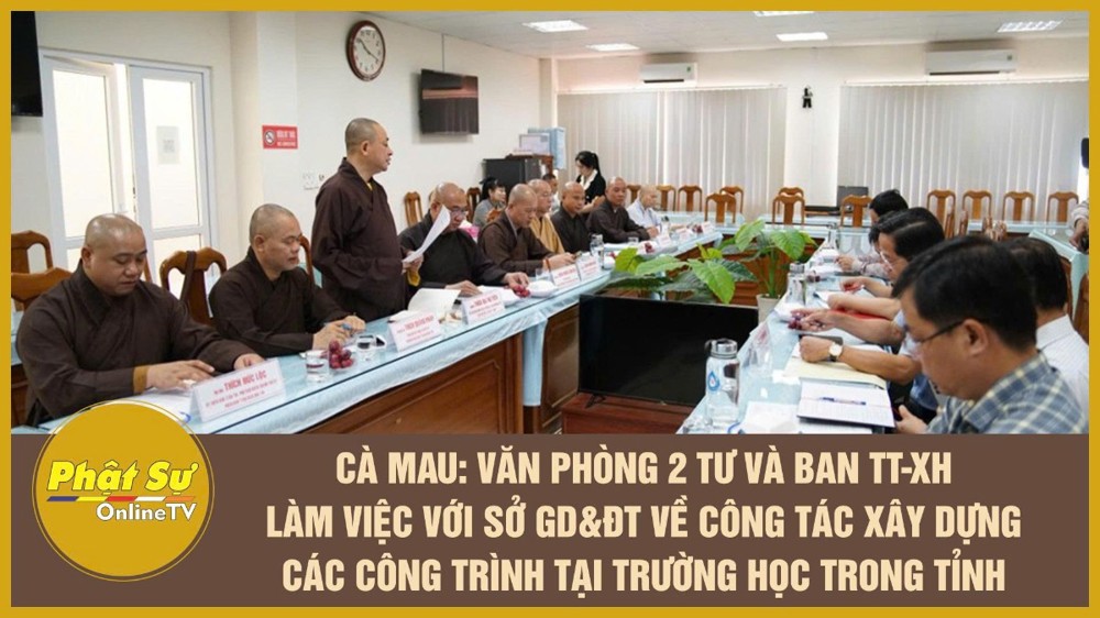 [Video] Cà Mau: Văn phòng 2 TƯ và Ban TT-XH làm việc với Sở GD&ĐT về công tác xây dựng các công trình tại trường học trong tỉnh
