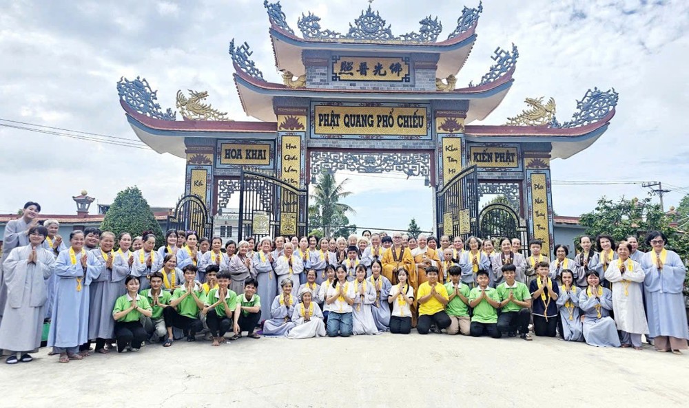 Đồng Tháp: Chùa Phú Khánh tổ chức Khóa tu “Một ngày An lạc” hướng về mùa Phật Đản
