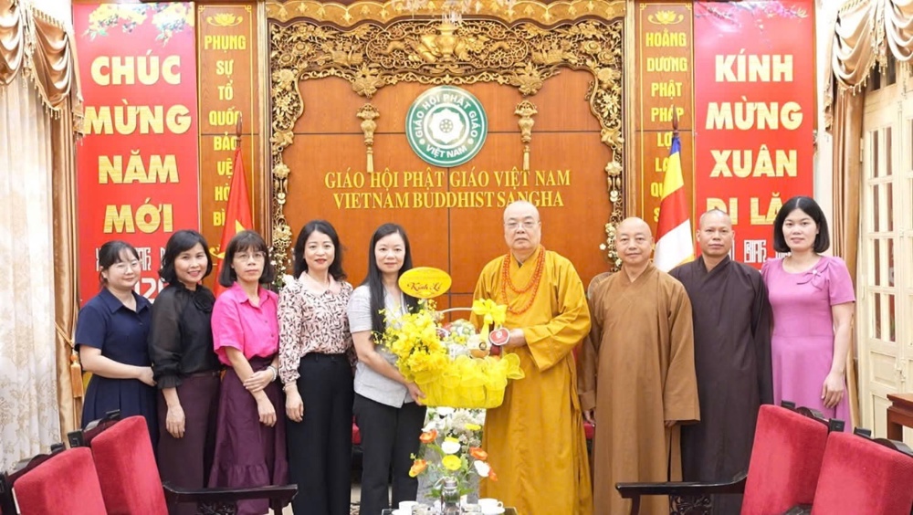 Trung ương Hội liên hiệp Phụ nữ Việt Nam chúc mừng Đại lễ Phật đản PL.2570 – DL.2026