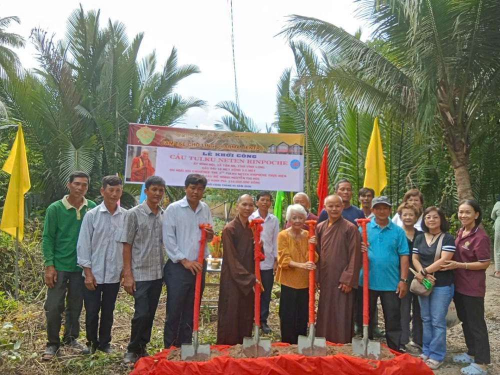 Vĩnh Long: Khởi công xây dựng hai cầu nông thôn chào mừng Đại lễ Phật Đản PL.2570