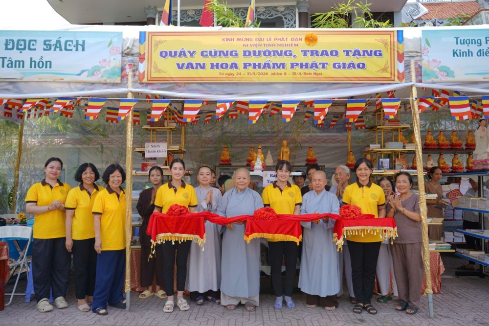 Đồng Tháp: Chùa Tịnh Nghiêm lan tỏa tinh thần từ bi qua chuổi hoạt động an sinh xã hội nhân mùa Phật đản PL.2570