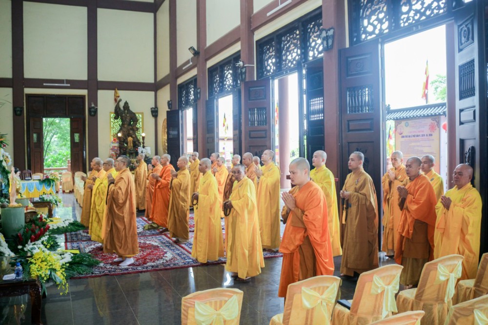 Lâm Đồng: Ban Đại diện Phật giáo liên xã Hàm Tân khai giảng khóa An cư kiết hạ PL.2570 – DL.2026