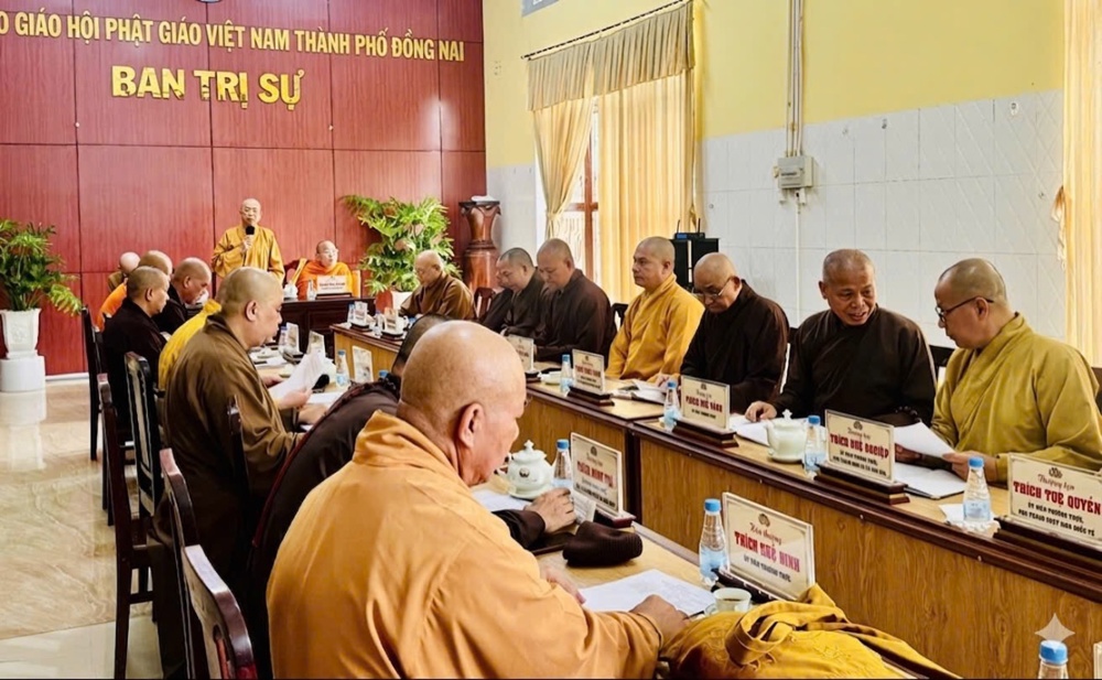 Ban Trị sự Phật giáo TP. Đồng Nai triển khai Phật sự trọng tâm, hướng đến Đại lễ Phật đản PL.2570