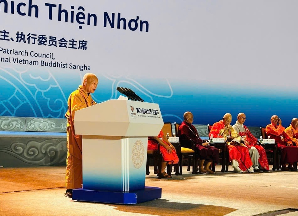 Toàn văn bài phát biểu của Trưởng lão Hoà thượng Chủ tịch tại Đại lễ Vesak LHQ 2026