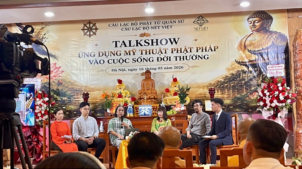 Hà Nội: Tọa đàm “Ứng dụng mỹ thuật Phật pháp vào cuộc sống đời thường”