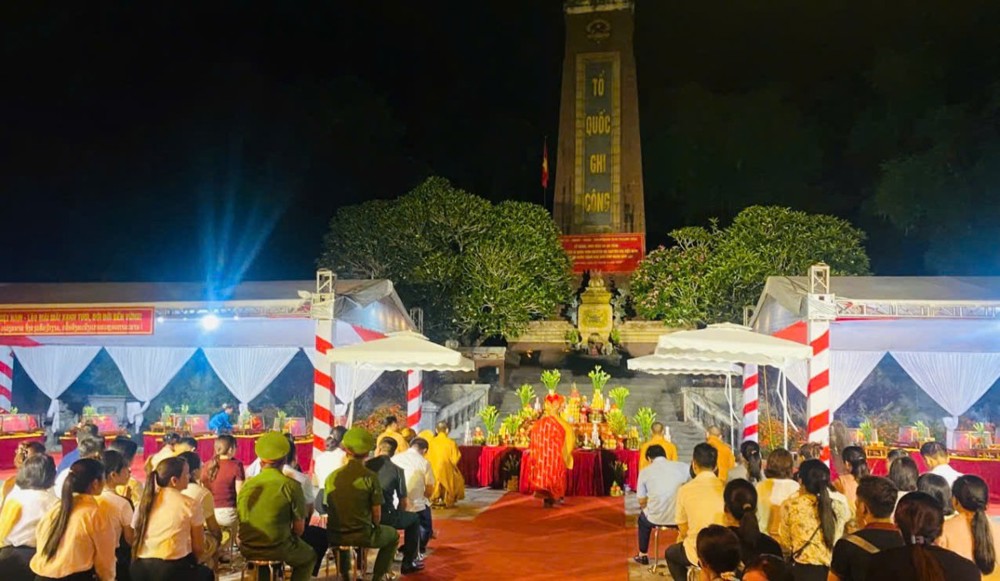 Thanh Hóa: Đại lễ cầu siêu, tưởng niệm các anh hùng liệt sĩ tại Nghĩa trang Quốc tế Đồng Tâm