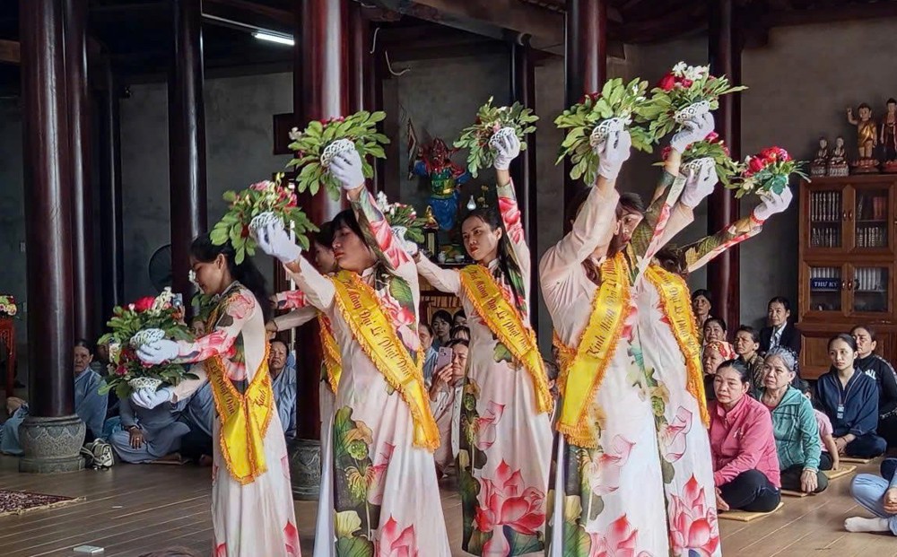 Đắk Lắk: Trang nghiêm Đại lễ Phật đản PL.2570 tại chùa Thiện Hòa