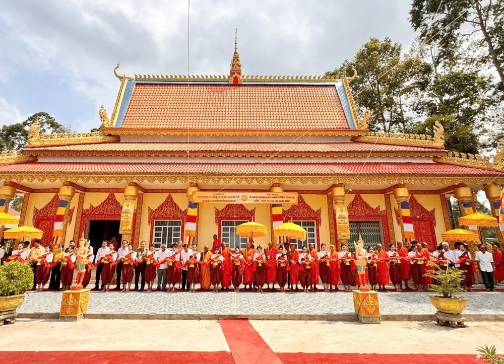 An Giang: Lễ khánh thành giảng đường, Tăng xá và nhiều hạng mục tại chùa Cái Đuốc Nhỏ