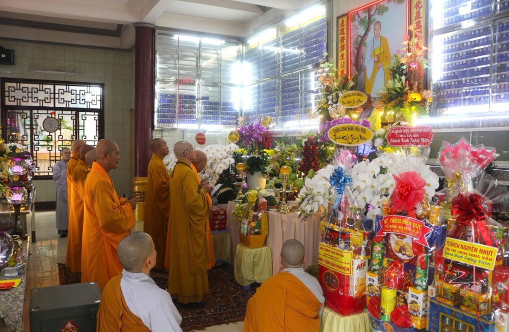 TP.HCM: Lễ tưởng niệm lần thứ 56 cố Ni trưởng Thích Nữ Đạt Đạo tại chùa Pháp Quang