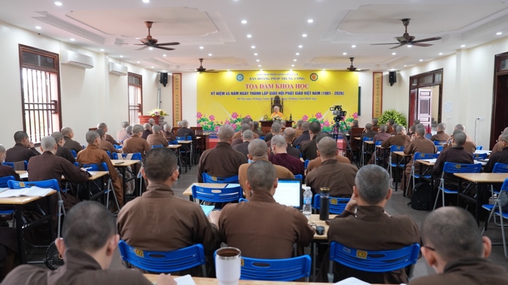 Hà Nội: Hòa thượng Thích Huệ Phước chia sẻ kinh nghiệm hoằng pháp tại lớp Cao cấp Giảng sư khu vực phía Bắc 