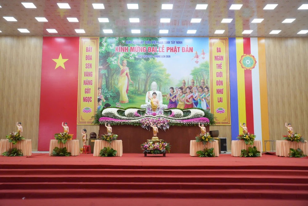 Tây Ninh: Sẵn sàng cho Đại lễ Phật đản PL.2570 tại chùa Pháp Minh