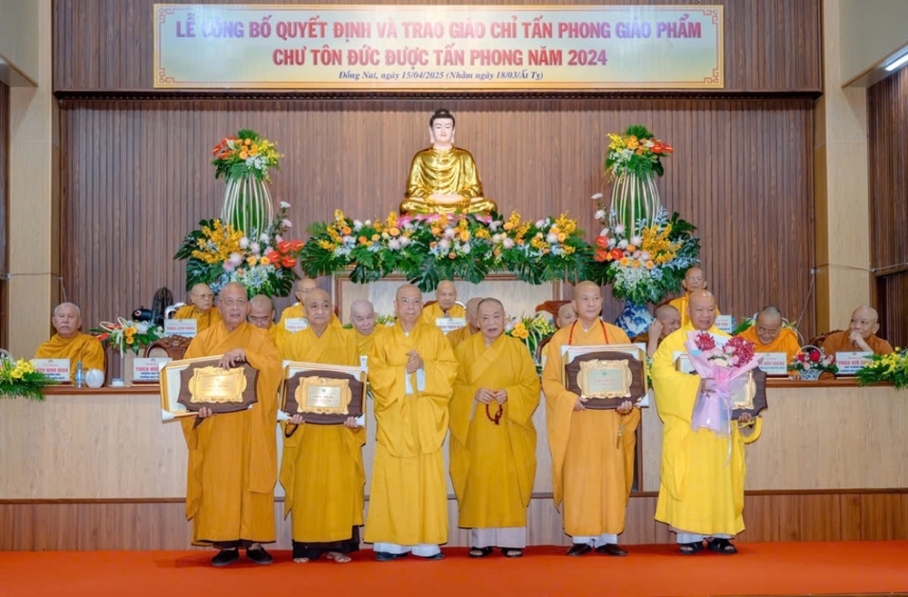 Đồng Nai: Thông báo tiếp nhận hồ sơ tấn phong giáo phẩm tại Đại hội Đại biểu Phật giáo toàn quốc lần thứ X