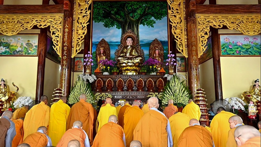 Quảng Ngãi: Trang nghiêm Lễ lạc thành Đại hùng Bảo điện chùa Cảnh Long