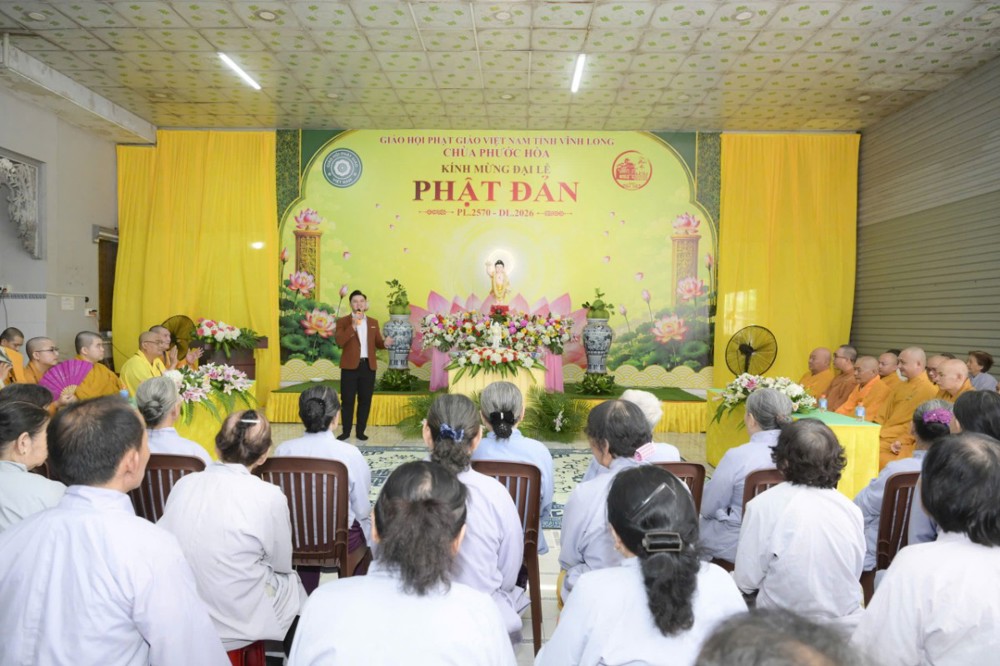 Vĩnh Long: Chùa Phước Hòa trang nghiêm lễ Mộc dục, lan tỏa yêu thương mùa Phật đản