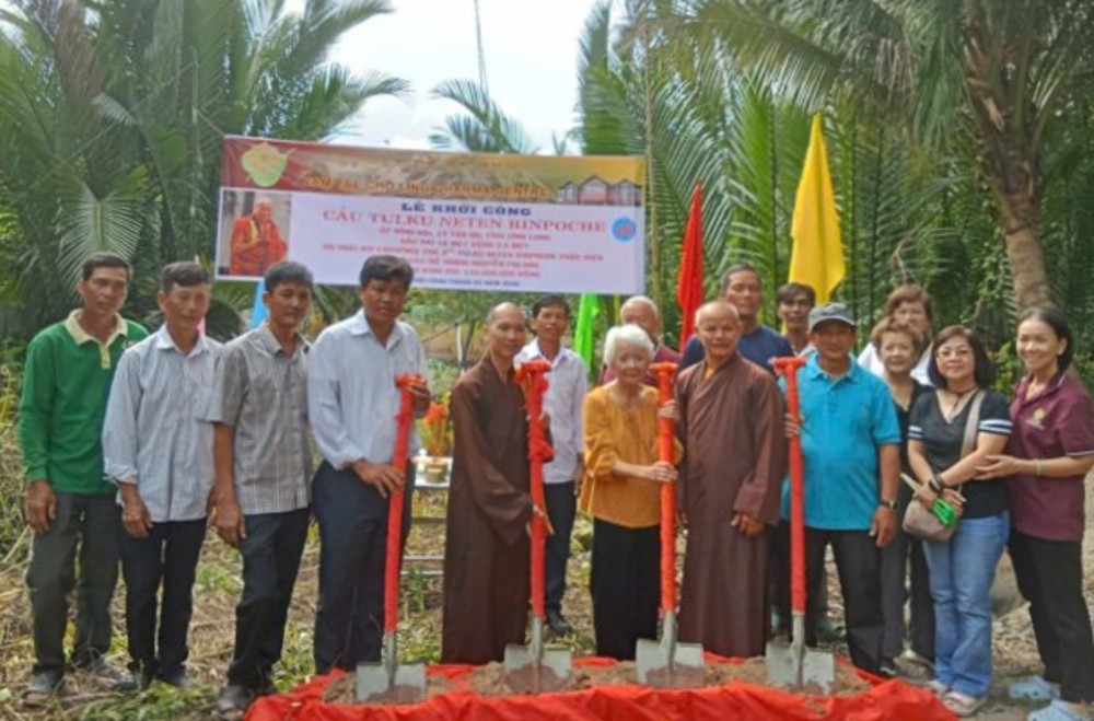 Vĩnh Long: Khởi công xây dựng hai cầu nông thôn chào mừng Đại lễ Phật đản PL.2570