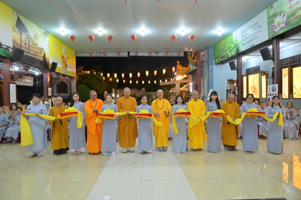 Đà Nẵng: Khai mạc triển lãm văn hóa Phật giáo tại lễ đài chính phường Ngũ Hành Sơn