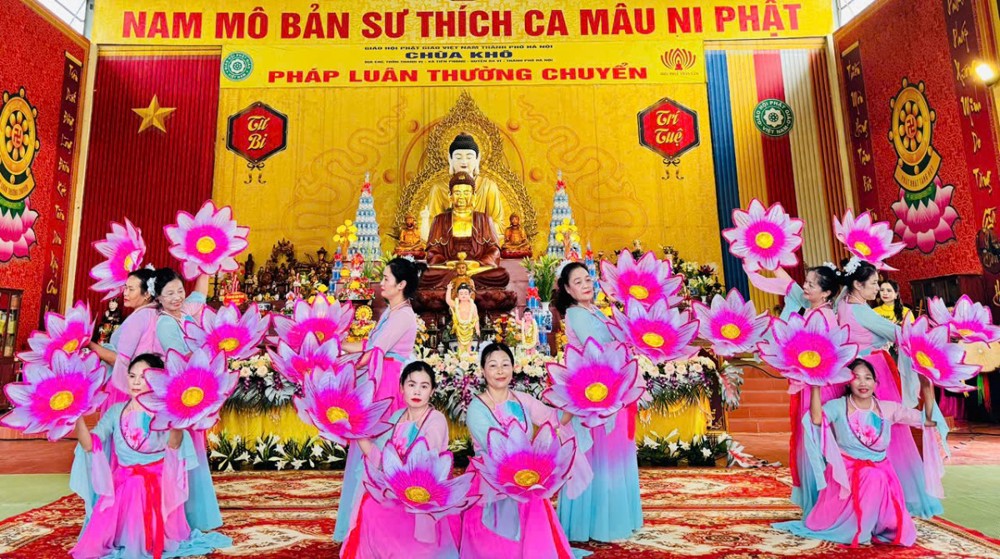 Hà Nội: Đại lễ Phật đản PL.2570 tại chùa Khô, xã Quảng Oai