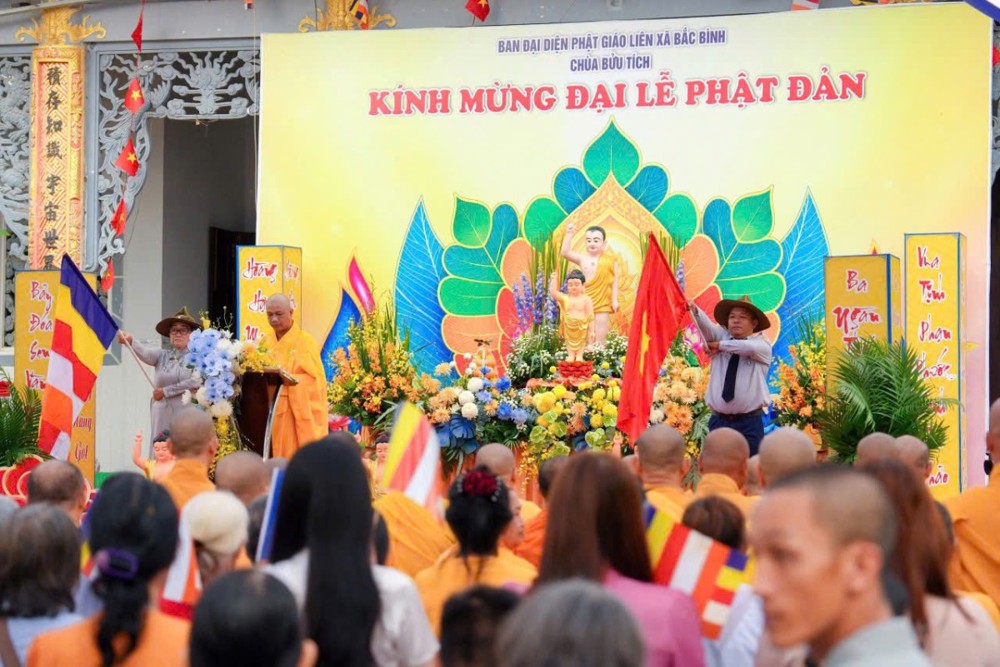 Lâm Đồng: Trang nghiêm Đại lễ Phật đản PL.2570 do Ban Đại diện Phật giáo liên xã Bắc Bình tổ chức tại chùa Bửu Tích