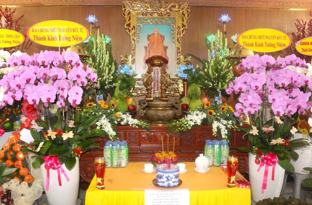 TP.HCM: Chùa Linh Bửu trang nghiêm tưởng niệm húy kỵ lần thứ 4 cố Hòa thượng Thích Thiện Tài