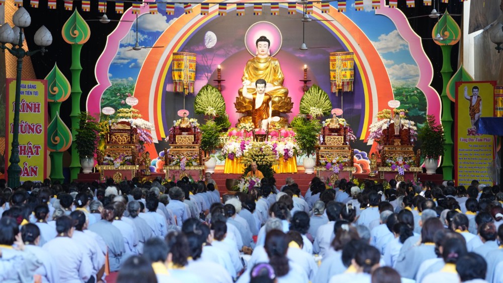 Ngày tu an lạc tháng Phật đản tại chùa Bằng - Linh Tiên tự