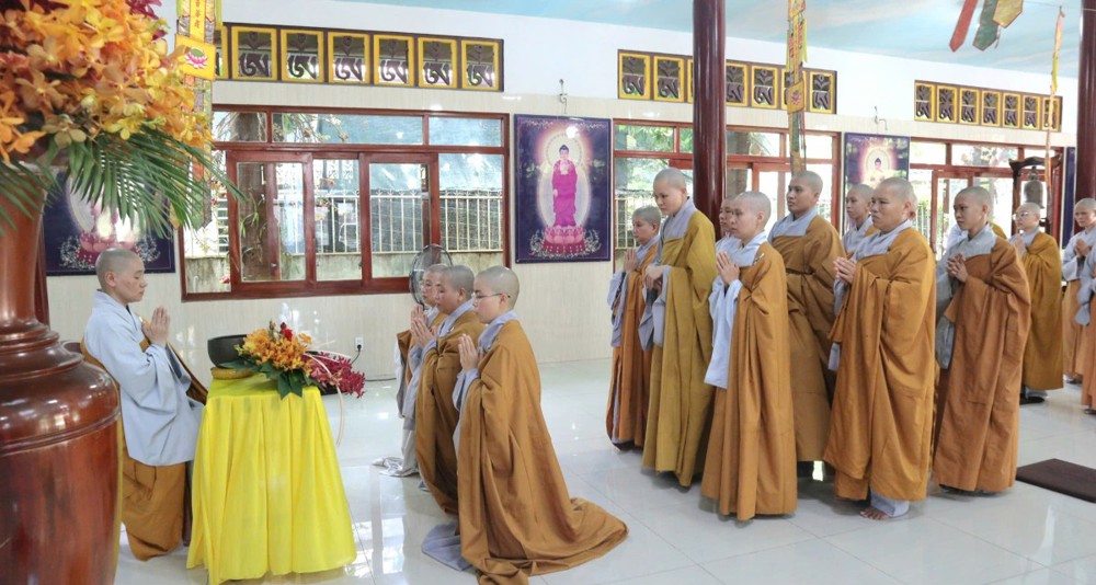 TP.HCM: Trang nghiêm lễ tác pháp an cư Phật lịch 2570 tại trường Hạ chùa Di Đà xã Nhuận Đức