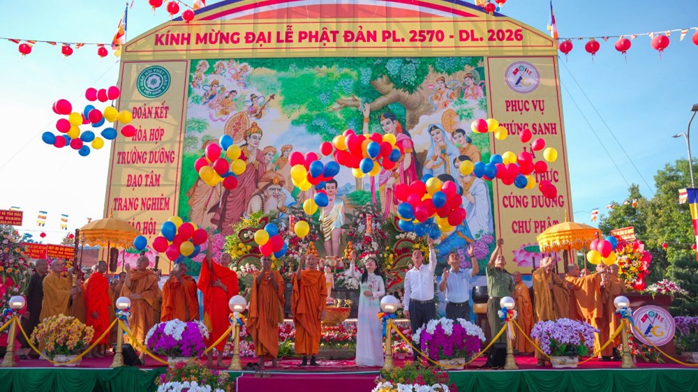 Văn phòng 2 Ban Trị sự GHPGVN tỉnh An Giang tổ chức Đại lễ Phật đản PL.2570 – DL.2026