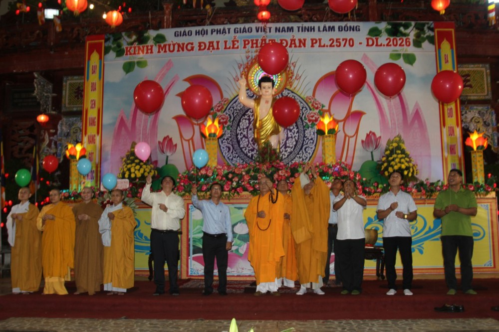 Lâm Đồng: Phật giáo Liên phường La Gi trang nghiêm tổ chức Đại lễ Phật đản PL.2570 – DL.2026