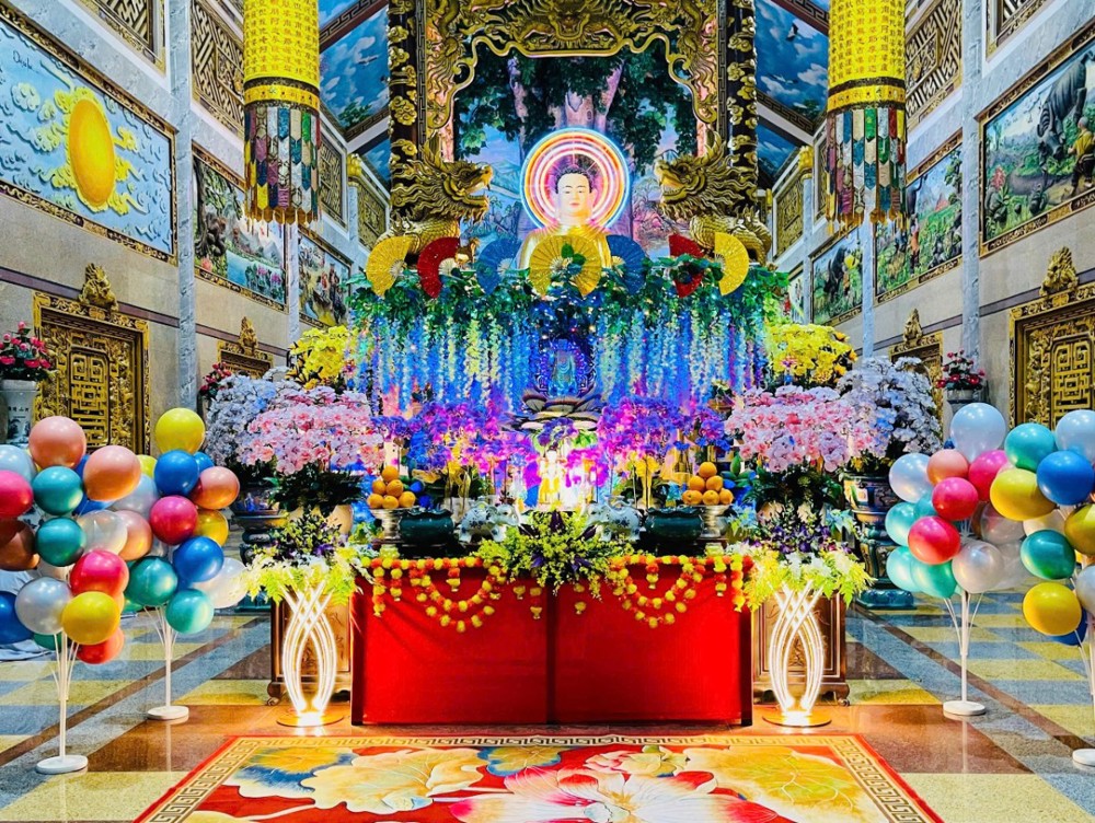 Vĩnh Long: Chùa Vĩnh An dâng hương Khánh đản, cử hành nghi thức tắm Phật kính mừng Đại lễ Phật đản PL.2570 – DL.2026