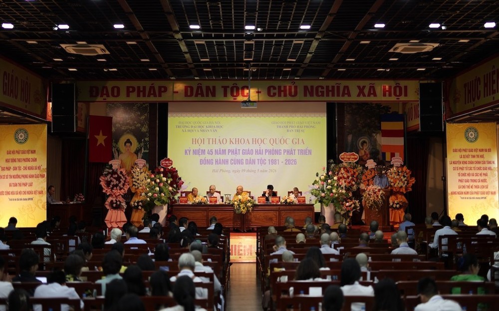 Hải Phòng: Hội thảo khoa học “Kỷ niệm 45 năm Phật giáo Hải Phòng phát triển đồng hành cùng Dân tộc 1981 – 2026”
