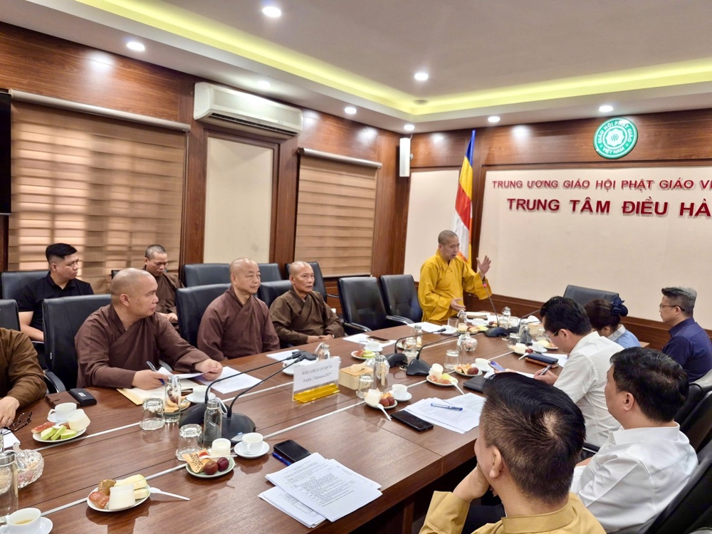 Hà Nội: Họp bàn thống nhất phương án Xá lợi Phật nhân đại lễ Phật đản PL.2570